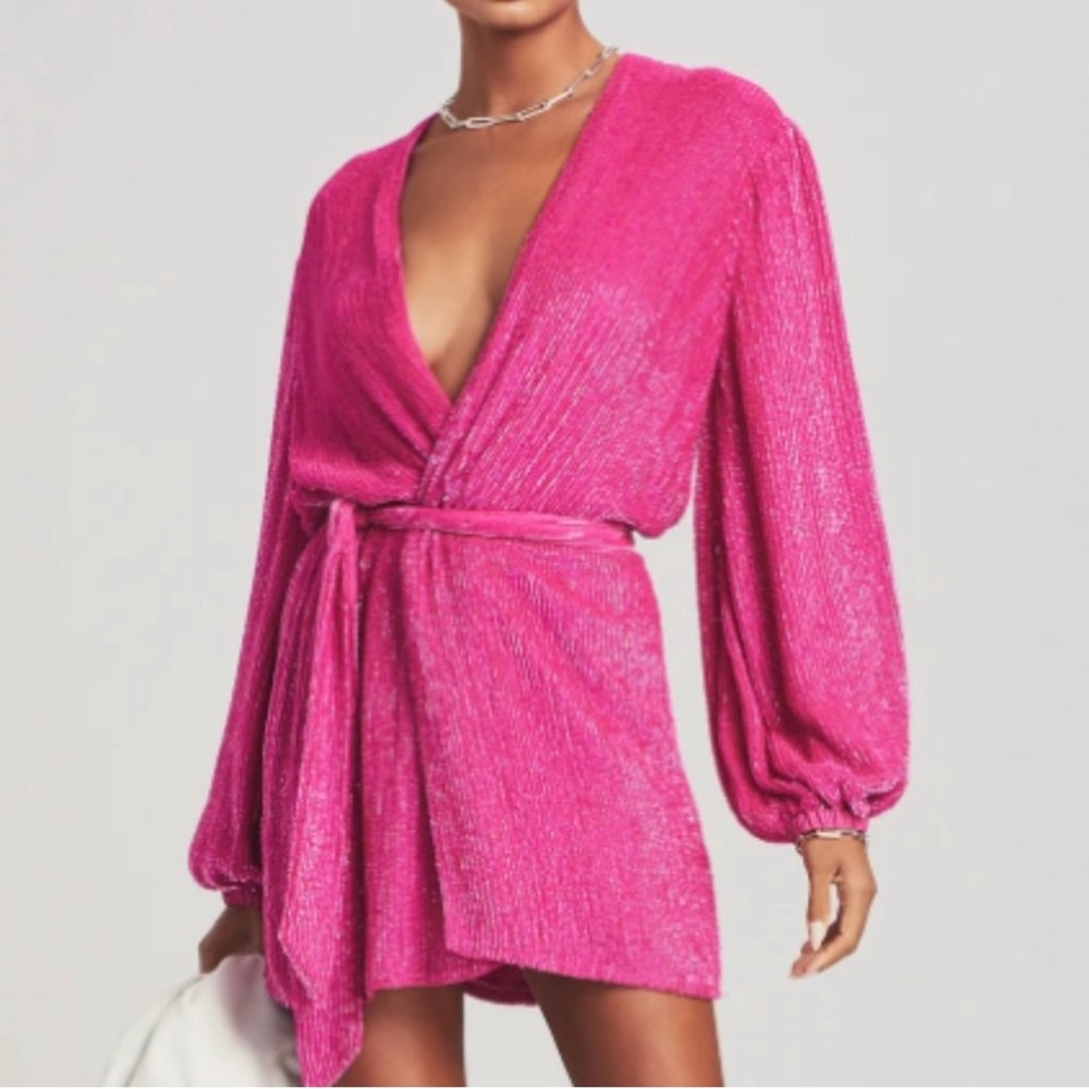 Retrofete Gabrielle Sequin Robe